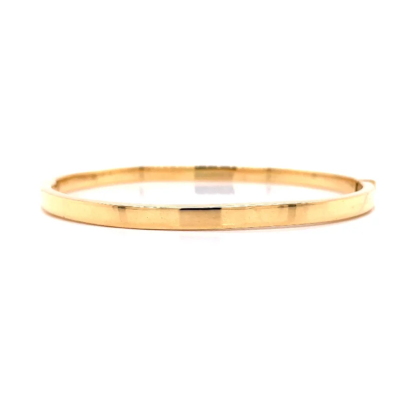 hammered gold signet ring BANGLE BRACELET