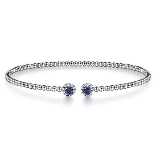 dainty sapphire gemstone bracelet Bracelet/Diamond