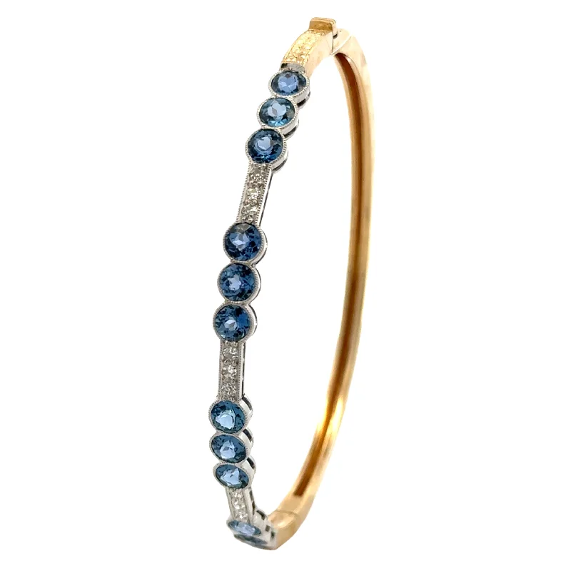 gold initial bracelet personalized Bracelet/No-Stone