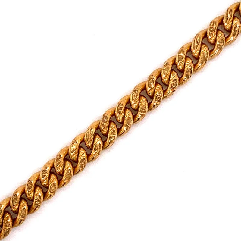 hammered copper wedding band Bracelet/No-Stone