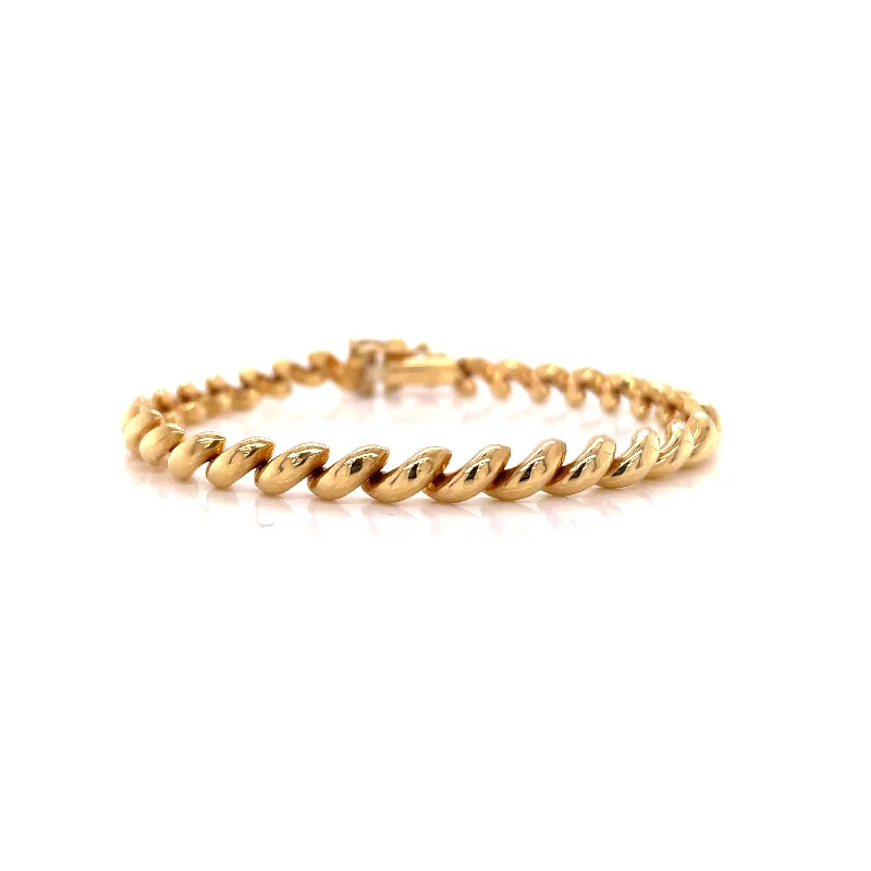 rose gold snake chain bracelet Bracelet/No-Stone