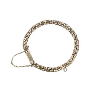 handmade silk thread earrings Bracelet/Silver