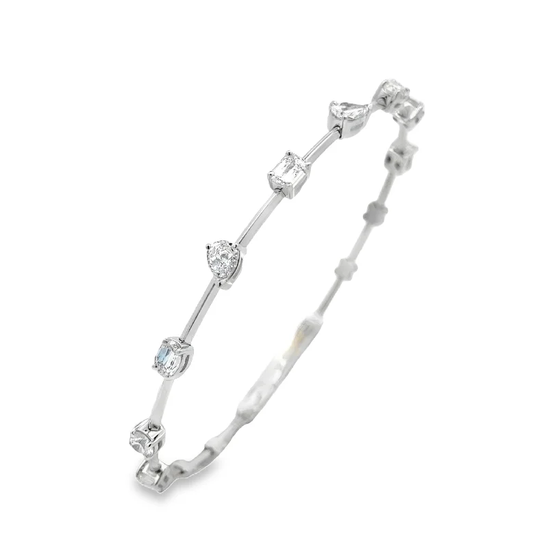 classic pearl choker necklace Diamond Bangle