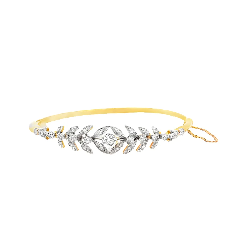 gold opal ring Diamond Bangle