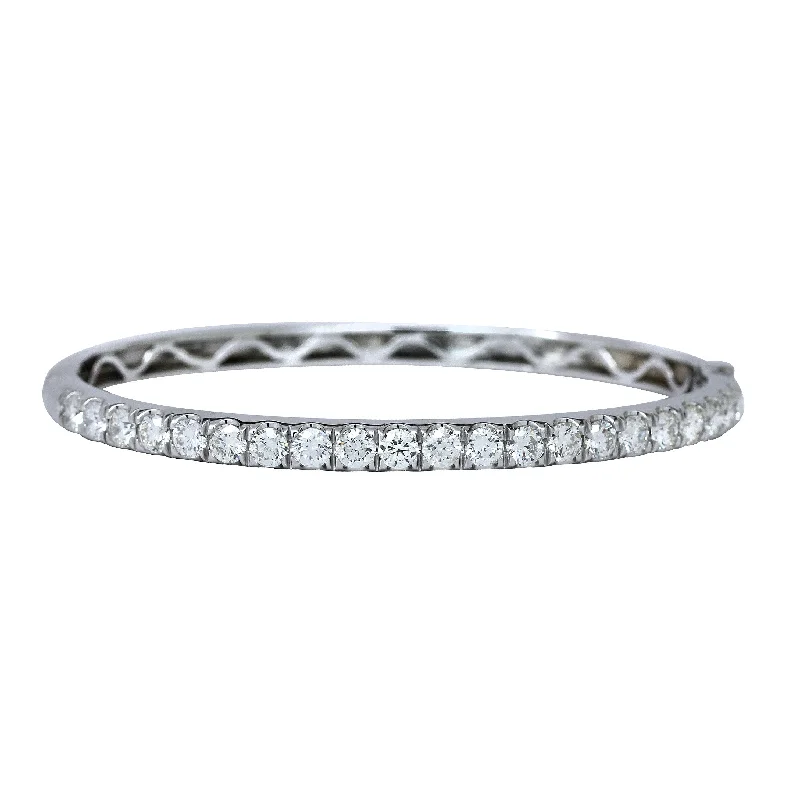 rose gold infinity bracelet Diamond Bangle Bracelet