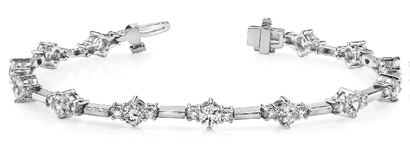 unique diamond eternity band Fashion Diamond Bracelet