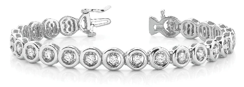 delicate floral wedding band Fashion Diamond Bracelet
