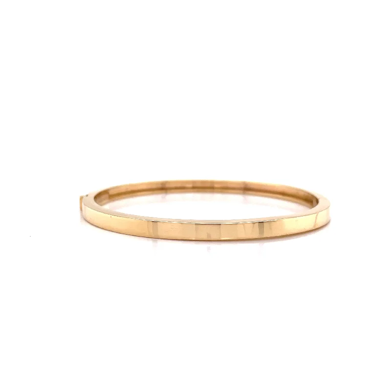 dainty gemstone drop earrings FLAT BANGLE BRACELET