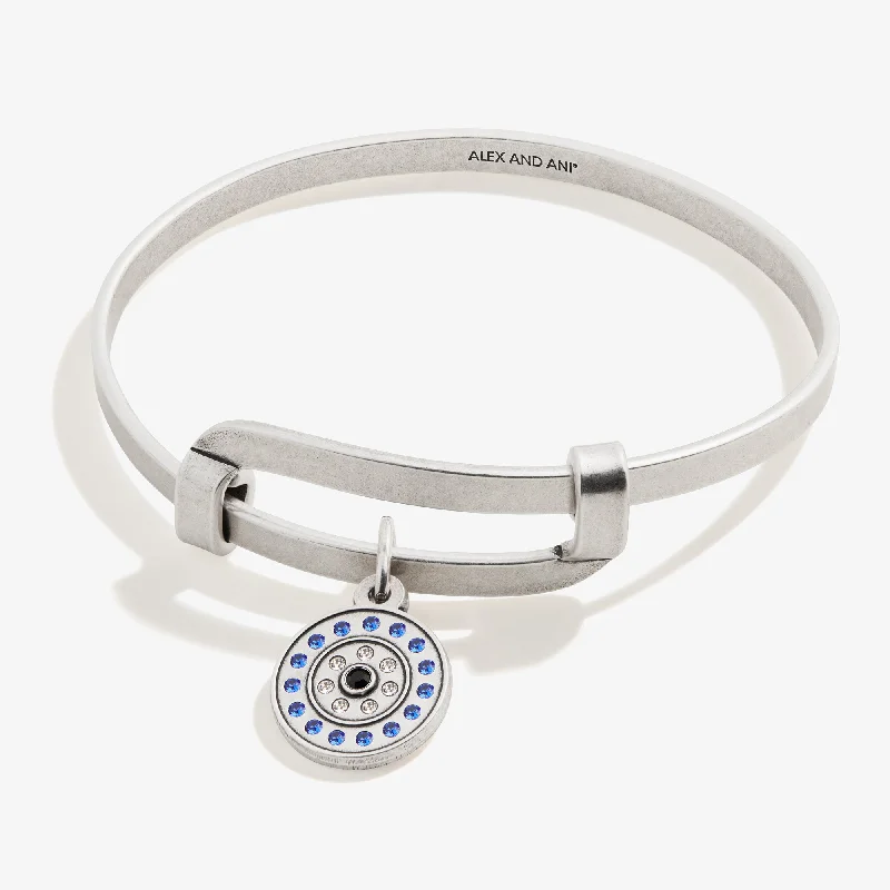 cubic zirconia eternity necklace Motivation Evil Eye Charm Bangle