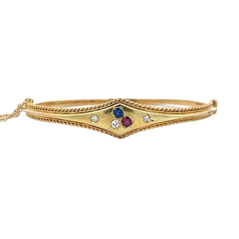 chunky gold chain necklace MULTI-STONE BANGLE BRACELET