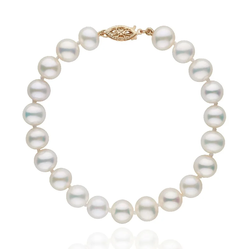 vintage gold engagement ring Pearl Bracelet