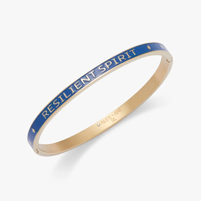 'Resilient Spirit' Hinge Bangle