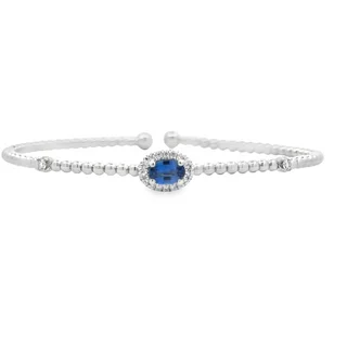 real opal engagement ring Sapphire and Diamond Bangle