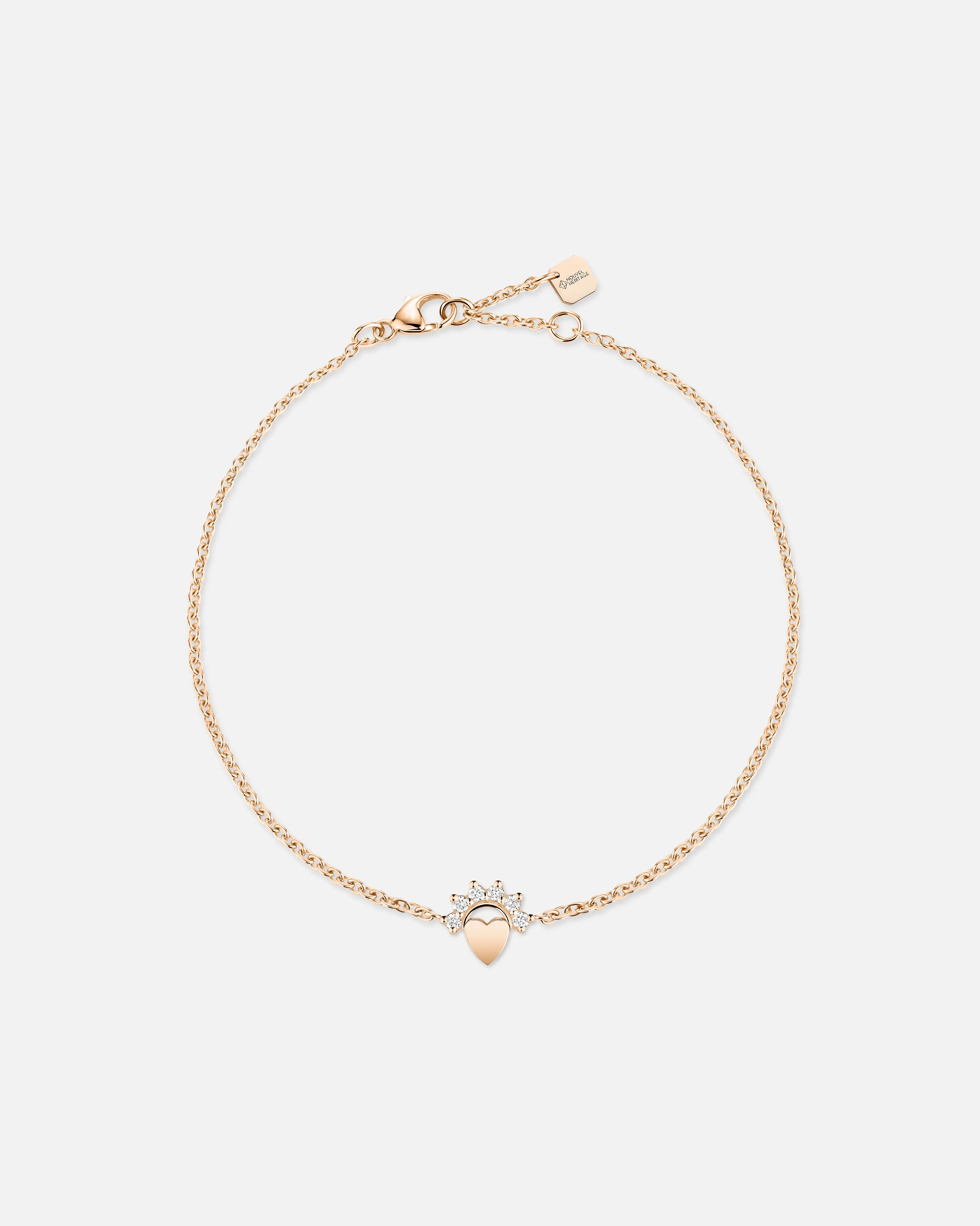 infinity loop ring rose gold Small Love Bracelet in Rose Gold