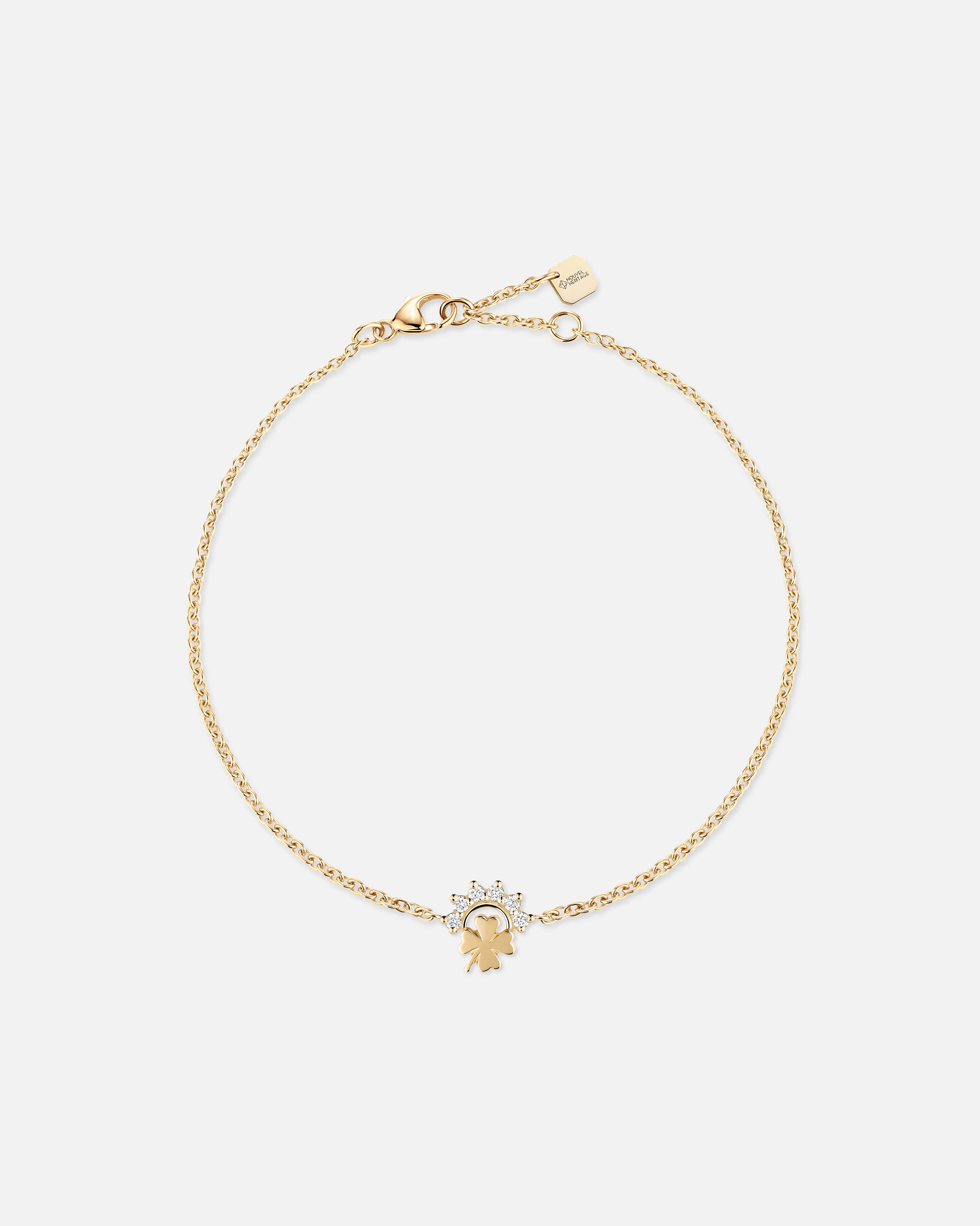 celestial constellation necklace silver Small Luck Bracelet in Yellow Gold