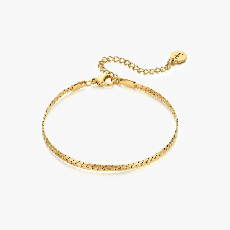 Alexis Chain Bracelet in Gold