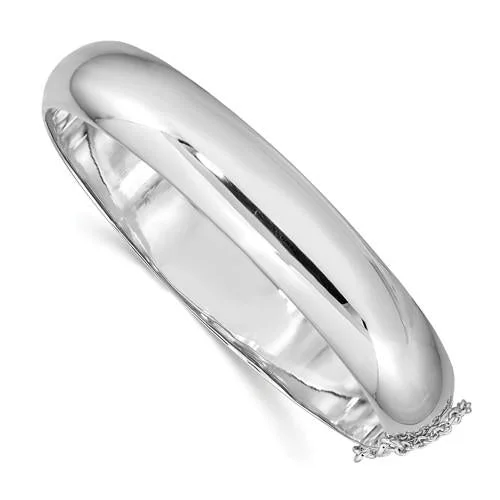 white gold diamond cluster ring STERLING SILVER BANGLE BRACELET