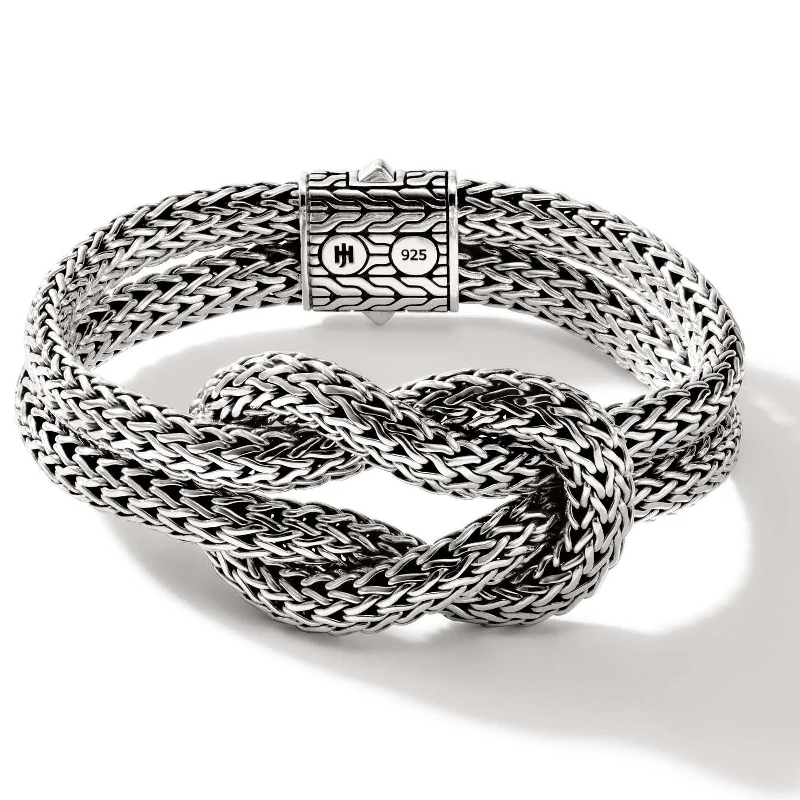 Sterling Silver Love Knot Bracelet