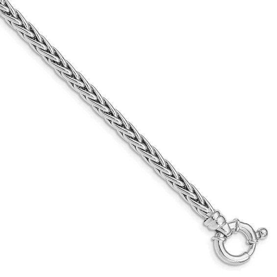 vintage rose-cut diamond ring Sterling Wheat Bracelet