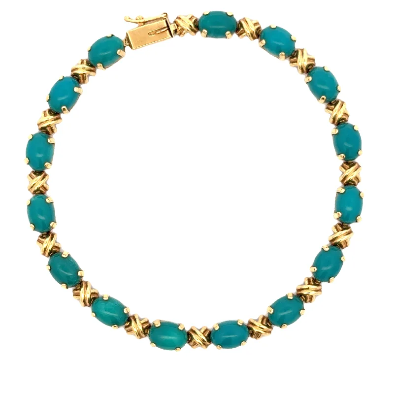dainty birthstone ring for women Turquoise Bracelet