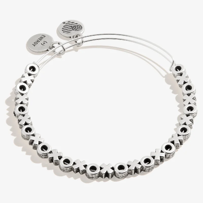 delicate chain necklace gold XOXO Metal Beaded Bangle