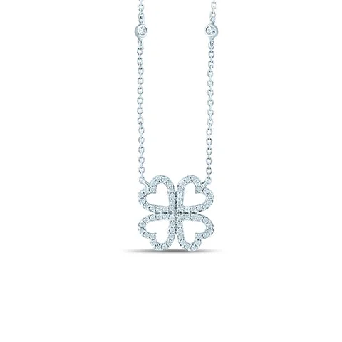 layered gold coin pendant necklace 10K 0.33CT Diamond Necklace