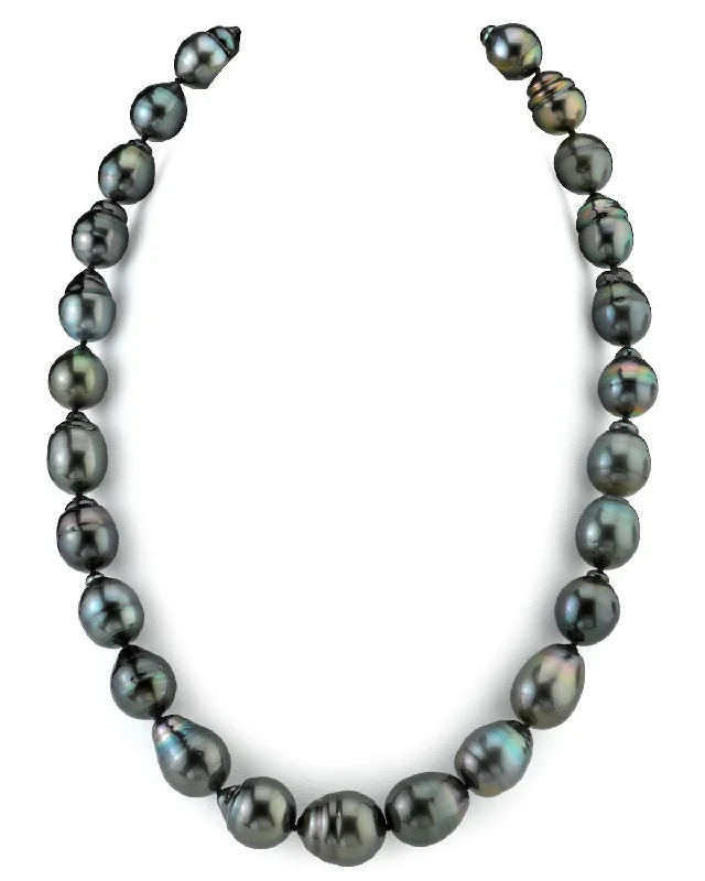 gold-plated snake chain bracelet Baroque Tahitian Pearl Necklace, 11.0-13.0mm