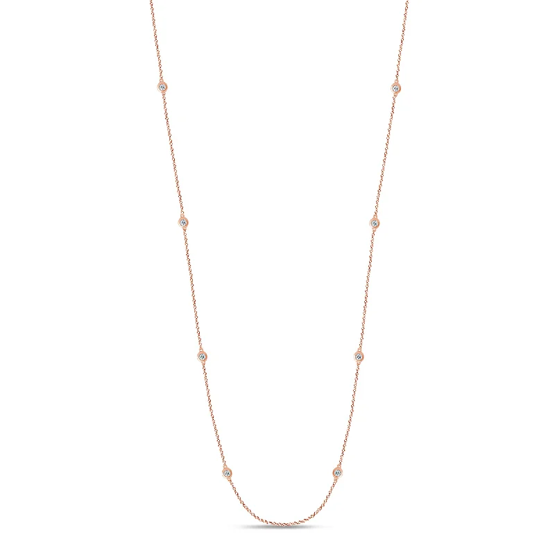 dainty opal nose ring 14K 1.00CT Diamond CHAIN