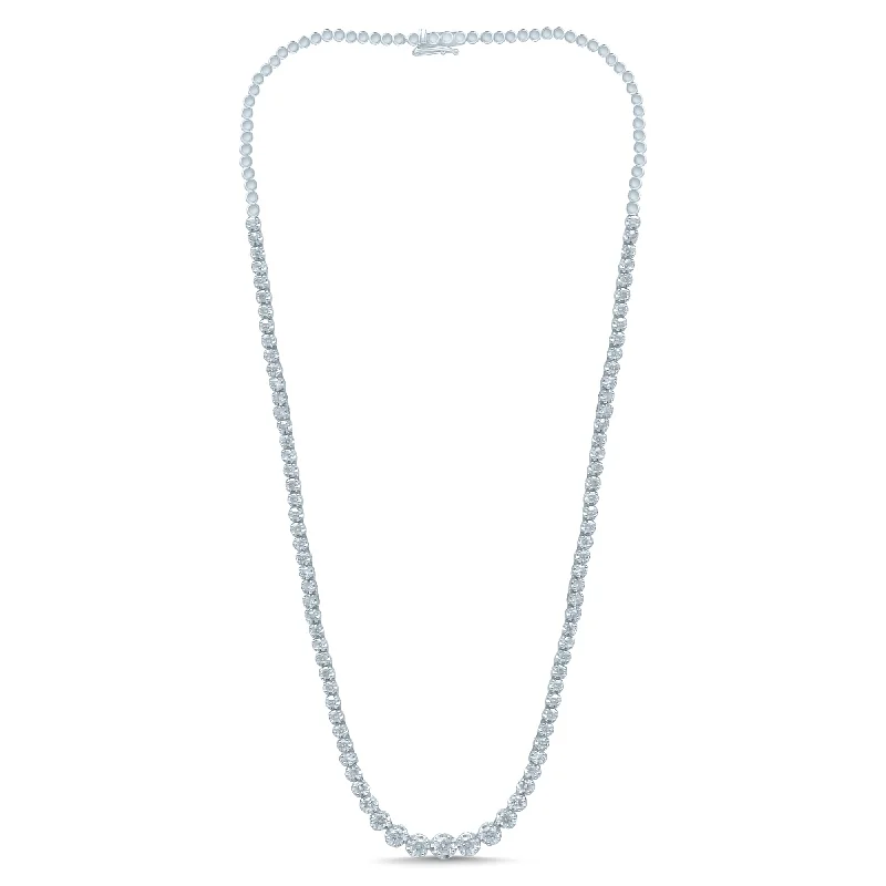 sterling silver arrow ring 14K 4.00CT Diamond NECKLACE