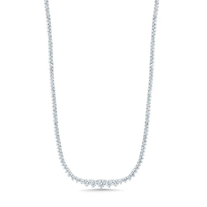 hammered gold signet ring 14K 5.29CT Diamond NECKLACE