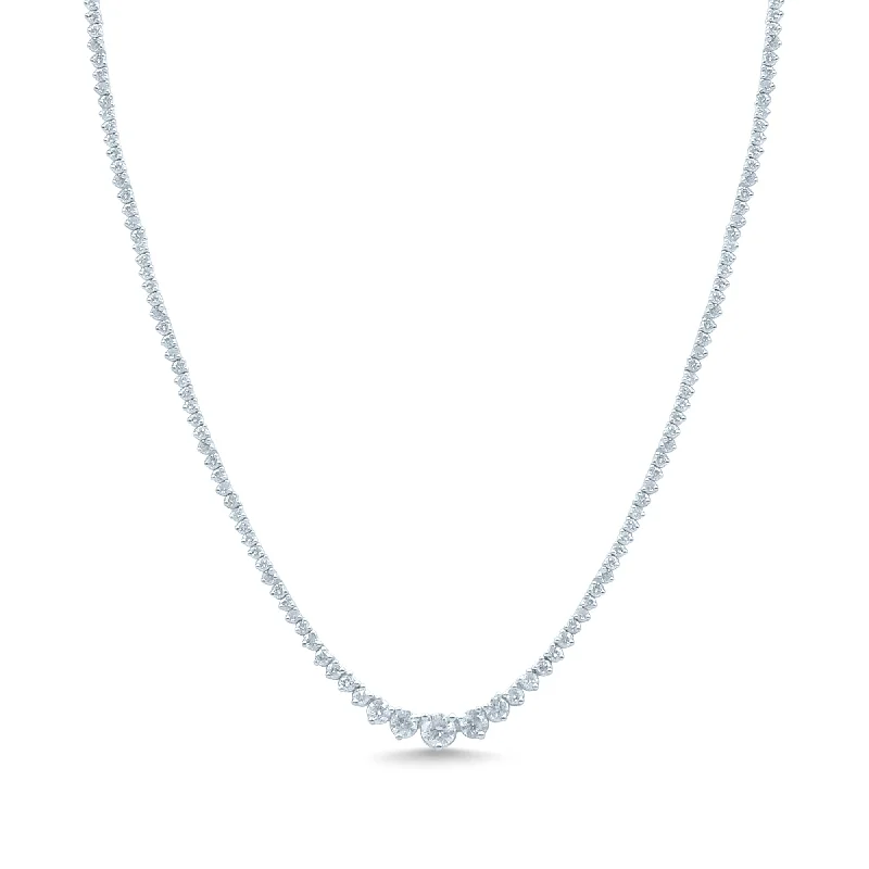 vintage sapphire engagement ring 14K 5.29CT Diamond NECKLACE