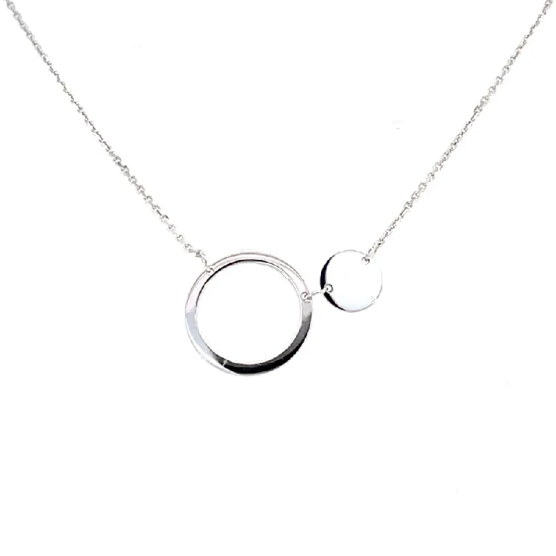 14K White