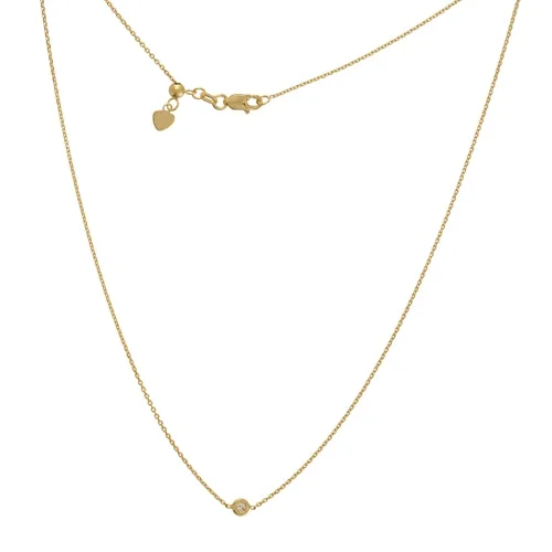 unique diamond tennis bracelet 14K Yellow Diamond Bezel Set Adjustable Choker Necklace