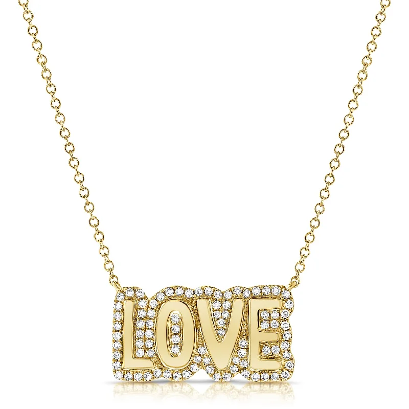 natural jade ring 14K Yellow Gold Diamond Bubble Love Necklace