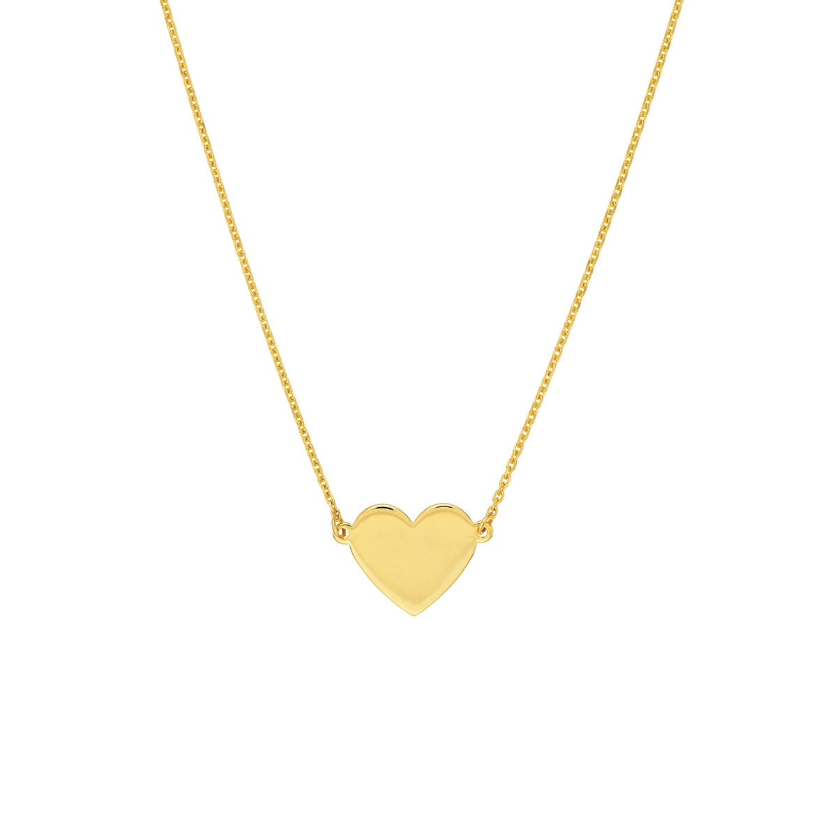 rose gold snake chain bracelet 14K Yellow Gold Engravable Mini Heart Necklace