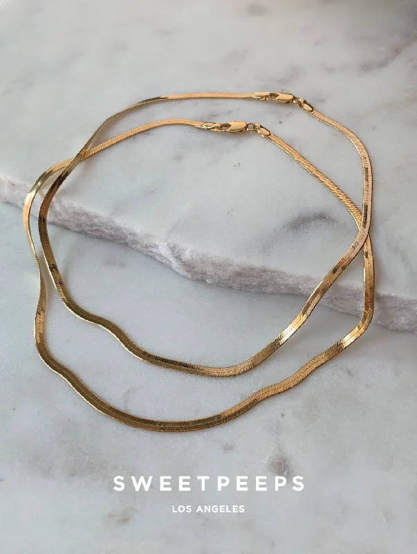 vintage emerald cocktail ring Herringbone Choker