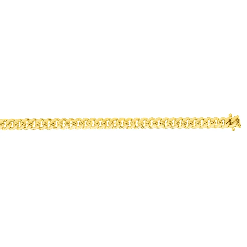 celestial moon and stars ring 26" 14k Yellow Gold 3.9Mm Miami Cuban Link Necklace