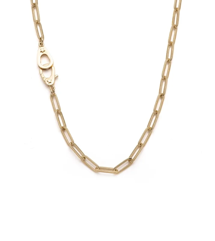 stackable gold bangle set 36" Sister Hook : Classic Fob Clip Chain