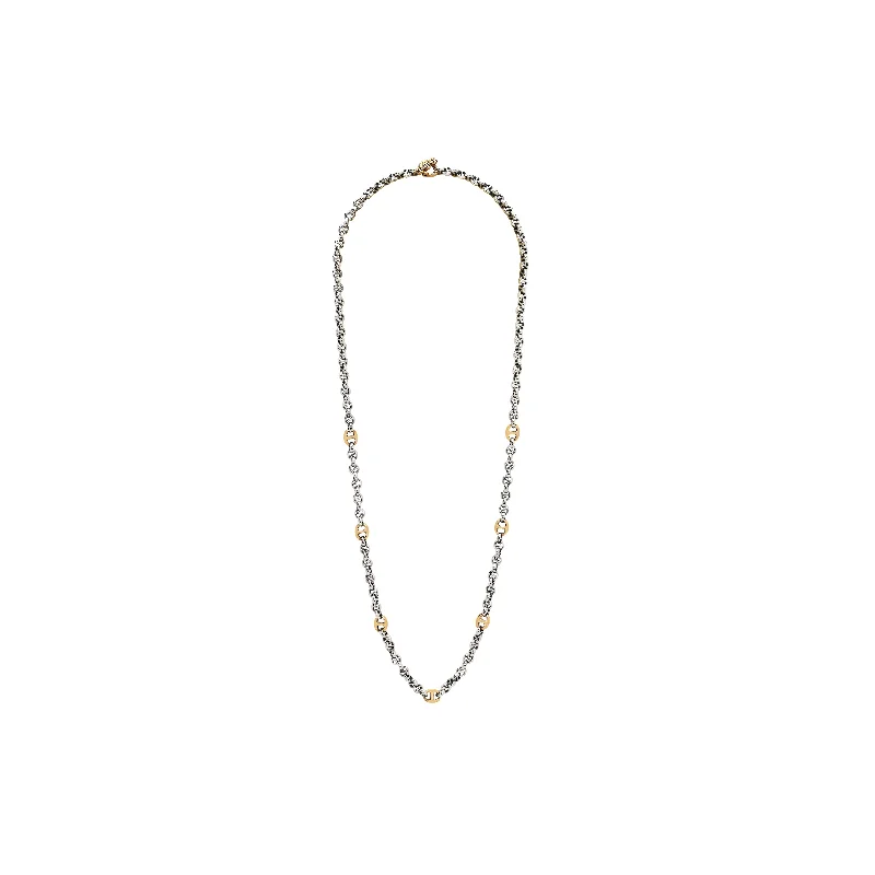 vintage pearl engagement ring 5MM OPEN-LINK™ NECKLACE WITH SEVEN 10MM LINKS