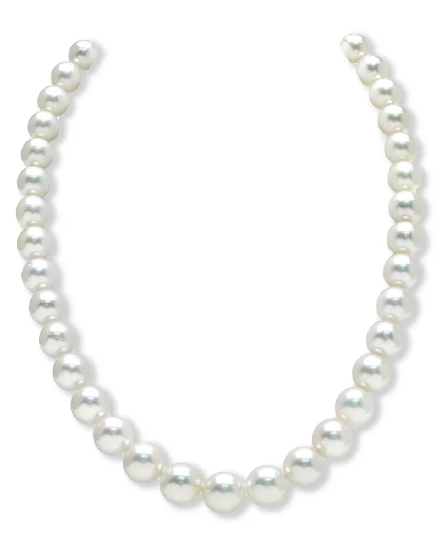 personalized couple rings White South Sea Pearl Necklace, 9.0-11.0mm - AAA Quality