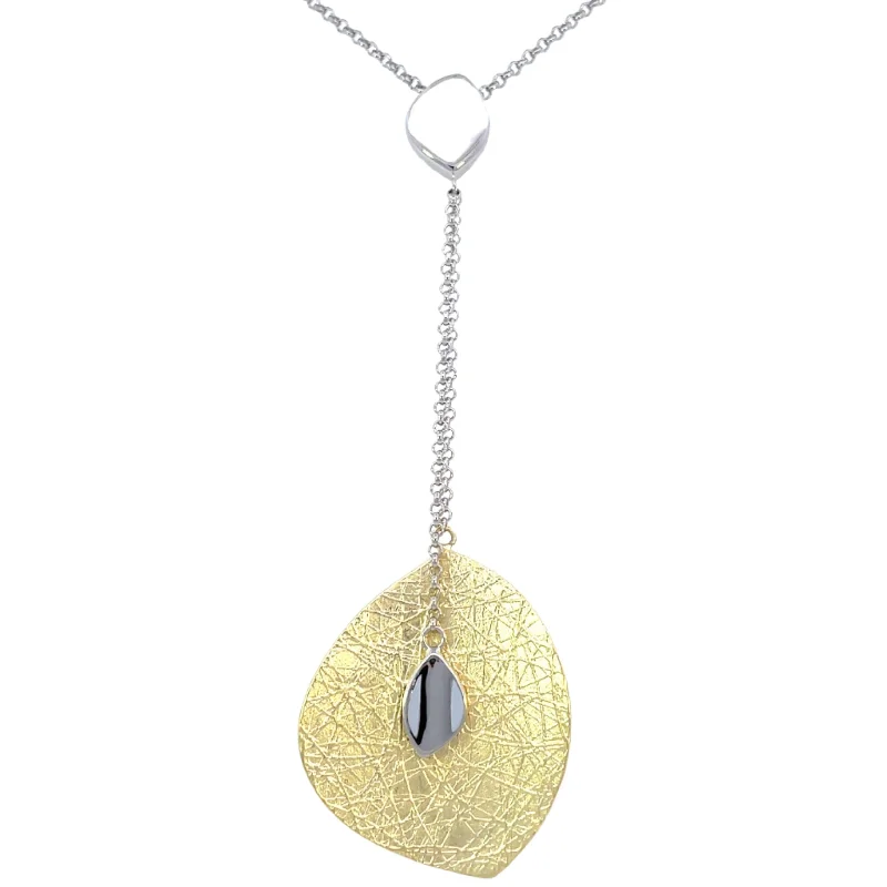 natural turquoise ring handmade Sterling Silver Asymetrical Oval Pendant with Gold Vermeil | AvaGray
