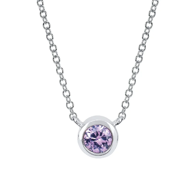 Alexandrite Bezel Set Pendant