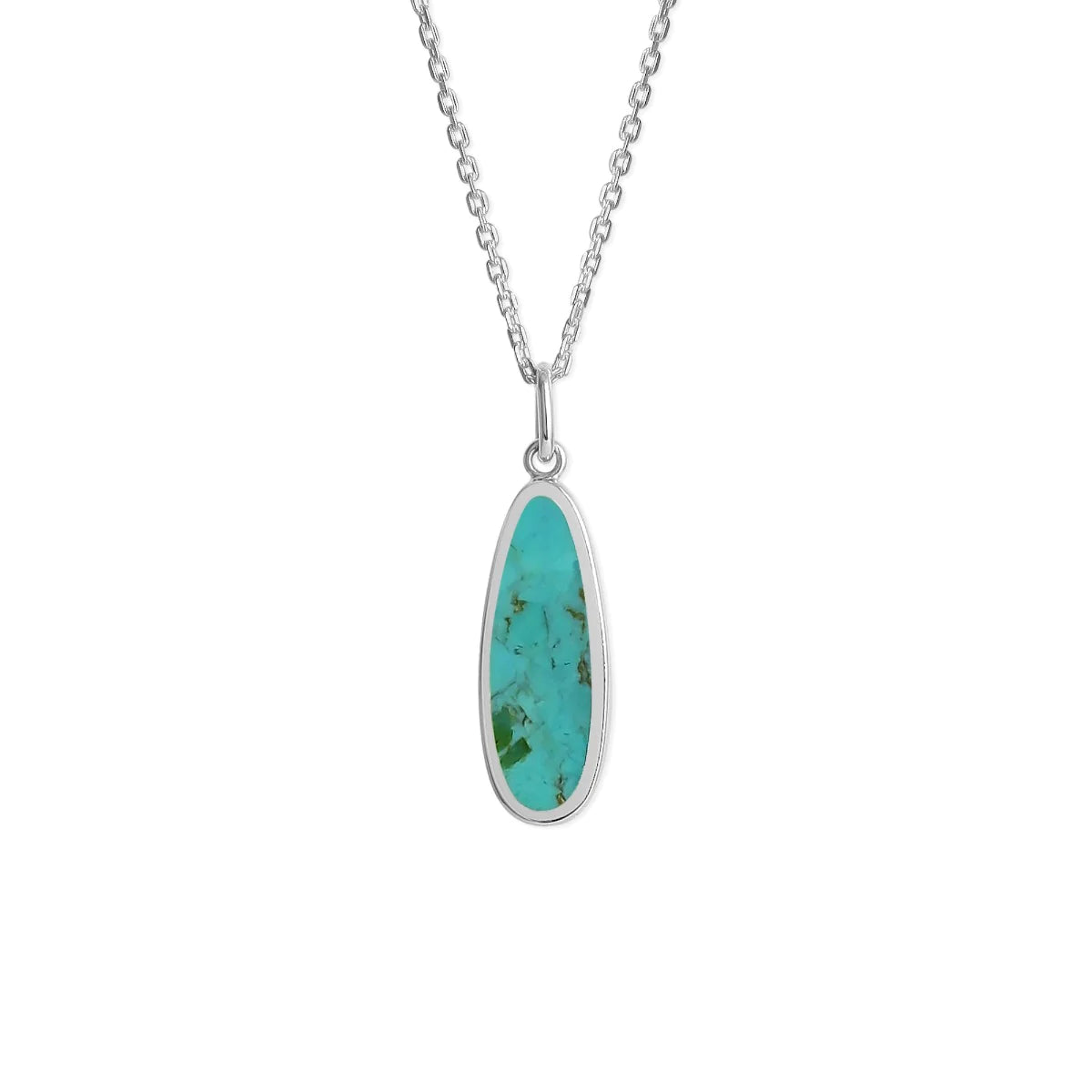 vintage sapphire necklace Alina Drop Bezel Necklace with Stone
