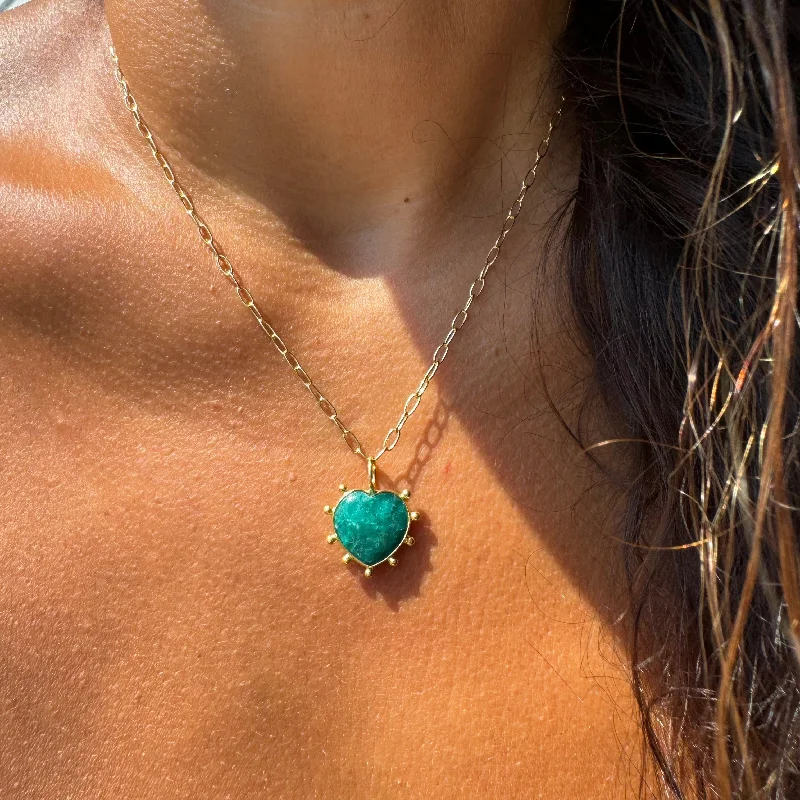 dainty rose gold chain bracelet ALL MINE GEMSTONE HEART NECKLACE