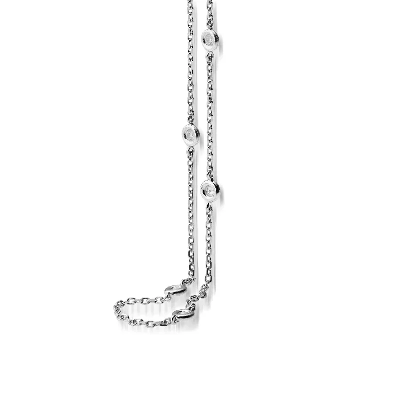 Paloma Confetti 20" Diamond Station Necklace