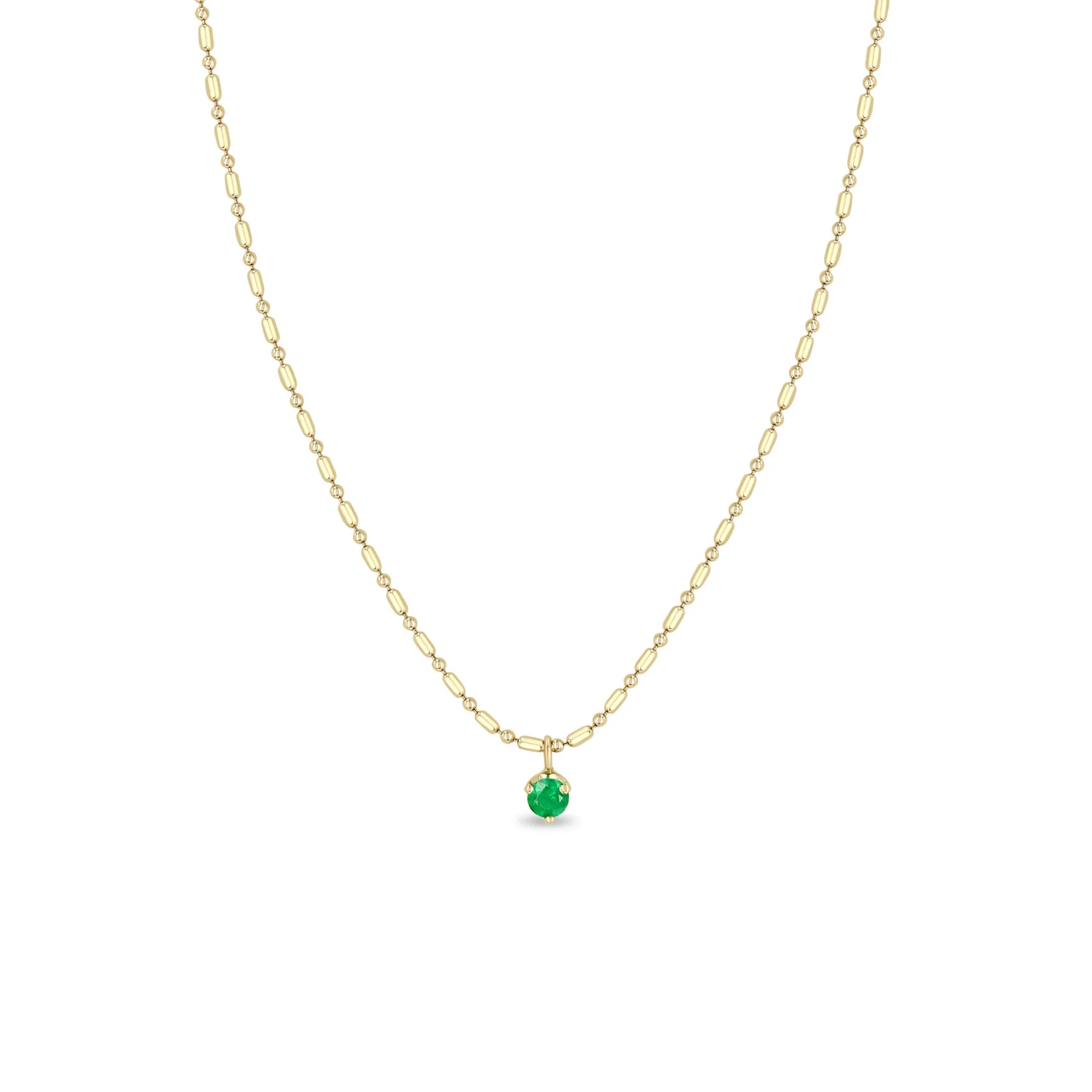 men’s sterling silver cufflinks 14k Emerald Pendant Necklace