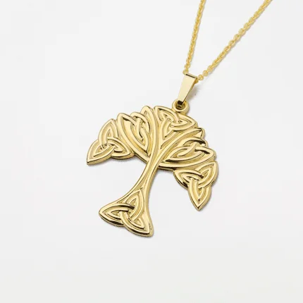 vintage-inspired pearl brooch Crann Beatha (Mór) Pendant- Tree of Life (Large)