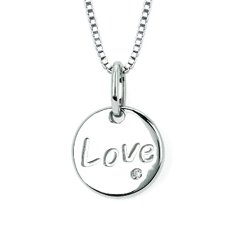 Diva Diamonds® Love Disc Pendant