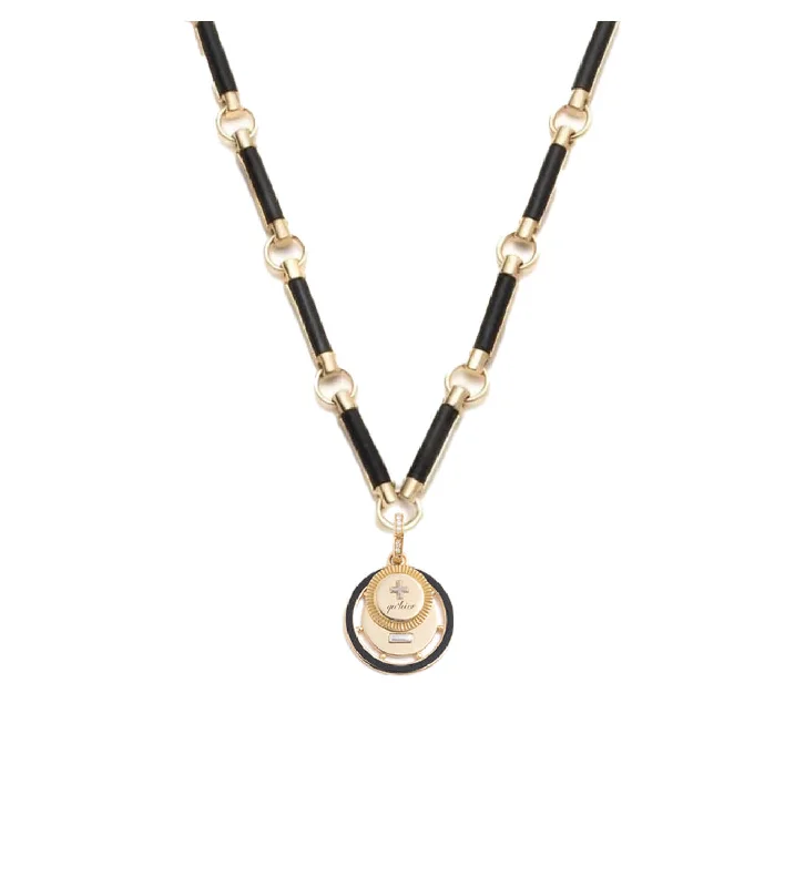 sterling silver toe ring set Ever Growing - Vivacity : Element Chain Couplet Necklace Onyx