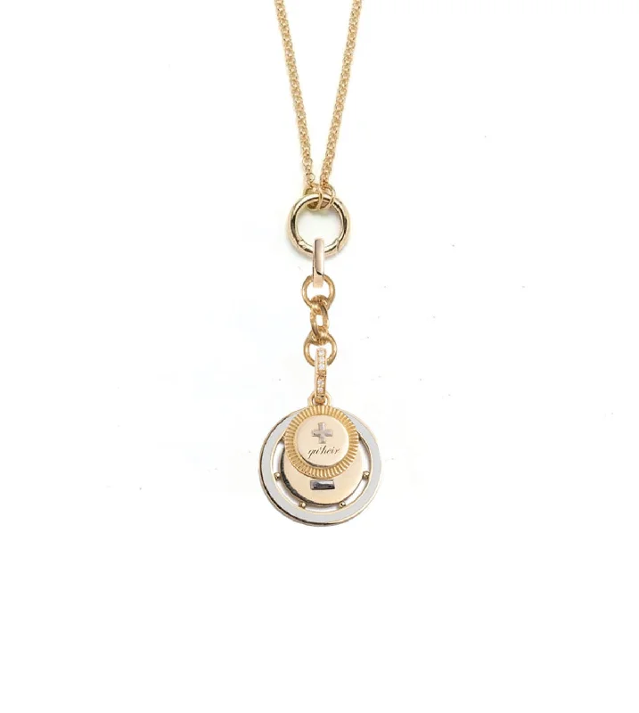 gemstone infinity bracelet Ever Growing - Vivacity : Small Open Chain Couplet Necklace